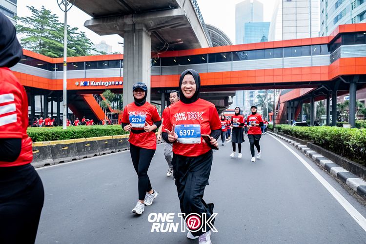 Race photo from ONE RUN 10K 2025