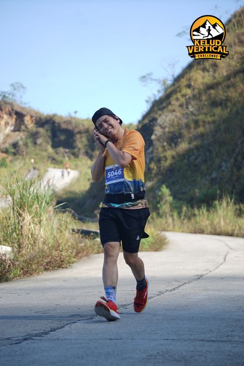 Race photo from Kelud Vertical Challenge 2024