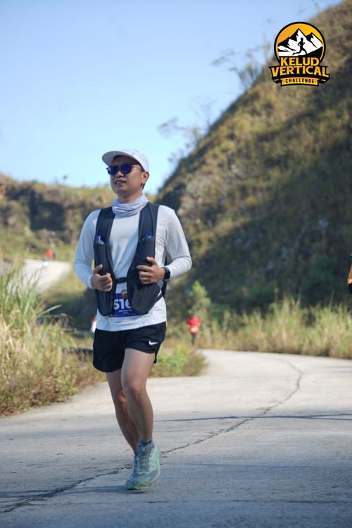 Race photo from Kelud Vertical Challenge 2024