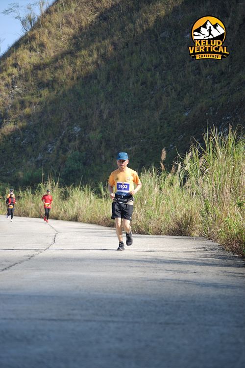 Race photo from Kelud Vertical Challenge 2024