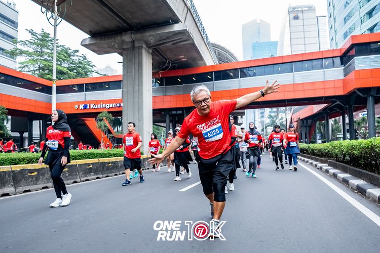 Race photo from ONE RUN 10K 2025