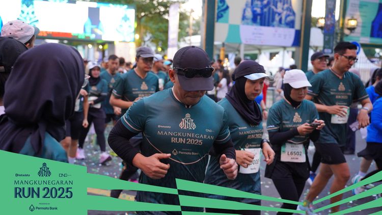 Race photo from Mangkunegaran Run 2025