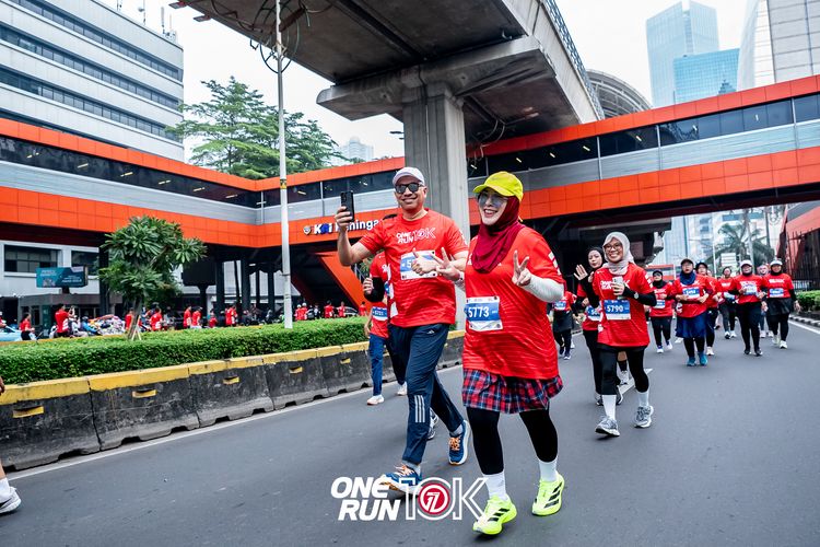 Race photo from ONE RUN 10K 2025