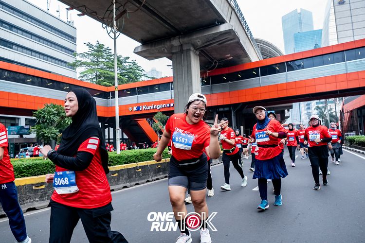 Race photo from ONE RUN 10K 2025