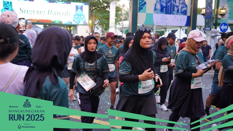Race photo from Mangkunegaran Run 2025