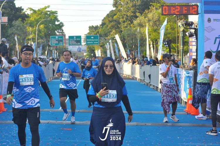 Race photo from Jabar Run 10K 2024