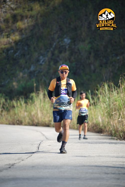 Race photo from Kelud Vertical Challenge 2024