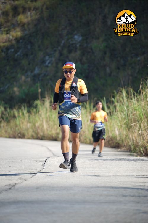 Race photo from Kelud Vertical Challenge 2024