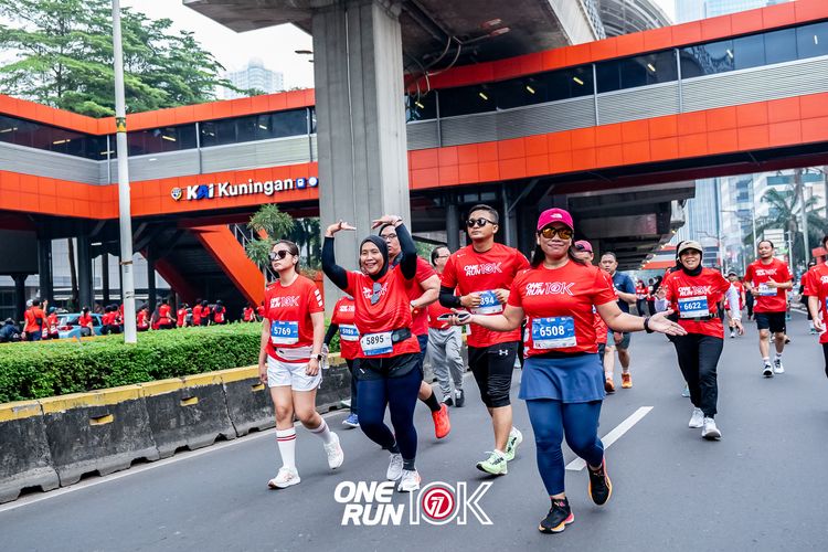 Race photo from ONE RUN 10K 2025