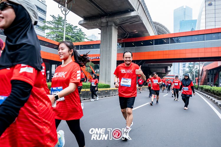 Race photo from ONE RUN 10K 2025