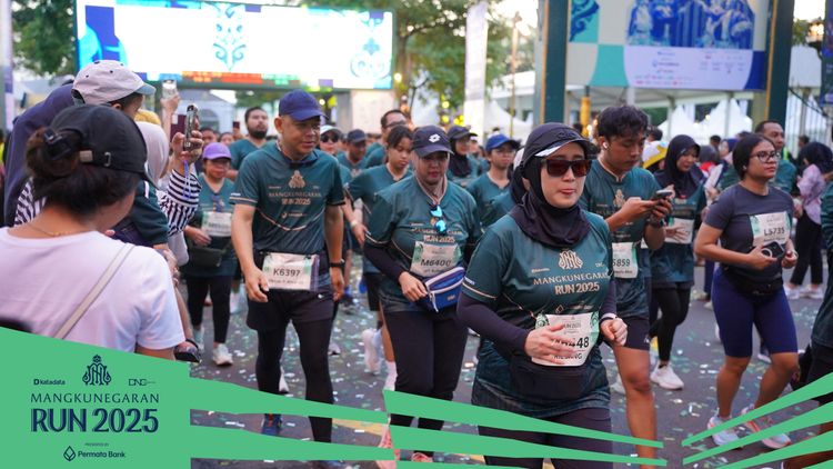 Race photo from Mangkunegaran Run 2025