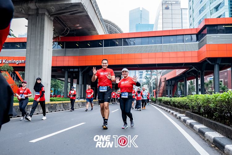 Race photo from ONE RUN 10K 2025