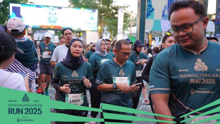 Race photo from Mangkunegaran Run 2025