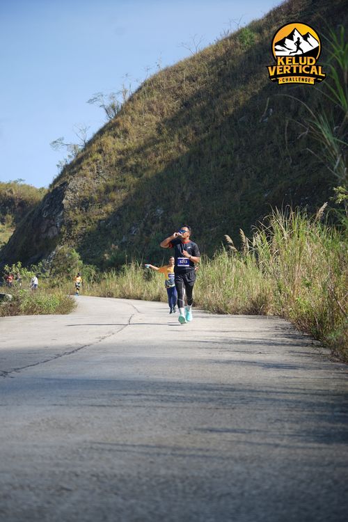 Race photo from Kelud Vertical Challenge 2024