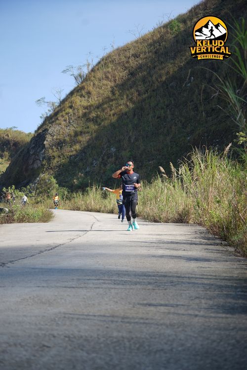 Race photo from Kelud Vertical Challenge 2024