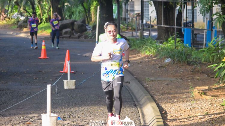 Race photo from Taman Budaya x BOGORUN 2025