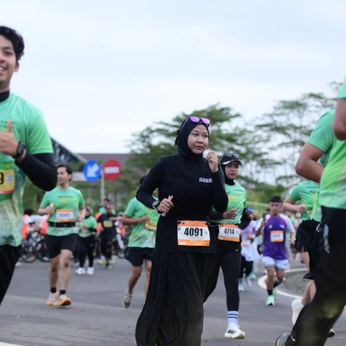 Race photo from ARUTMIN BORNEO RUN 2025