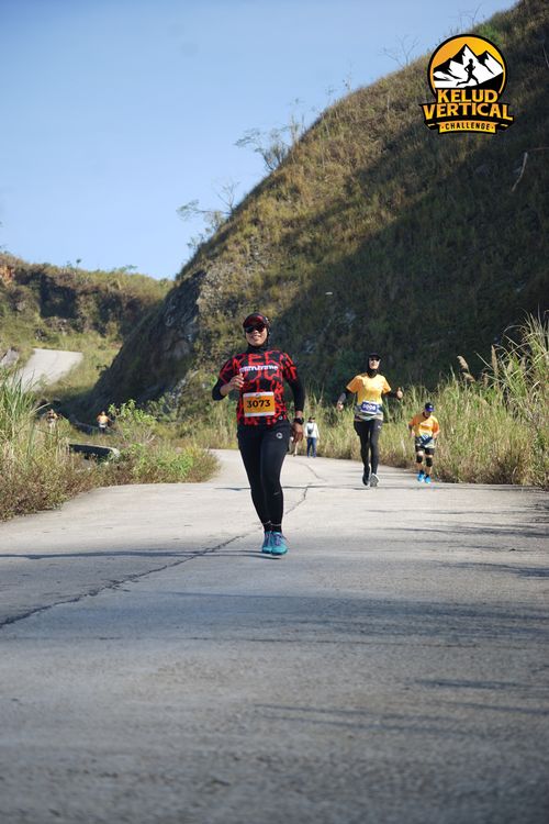 Race photo from Kelud Vertical Challenge 2024