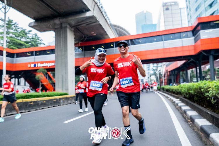 Race photo from ONE RUN 10K 2025