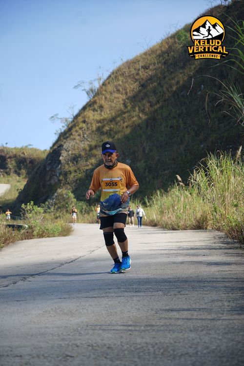 Race photo from Kelud Vertical Challenge 2024