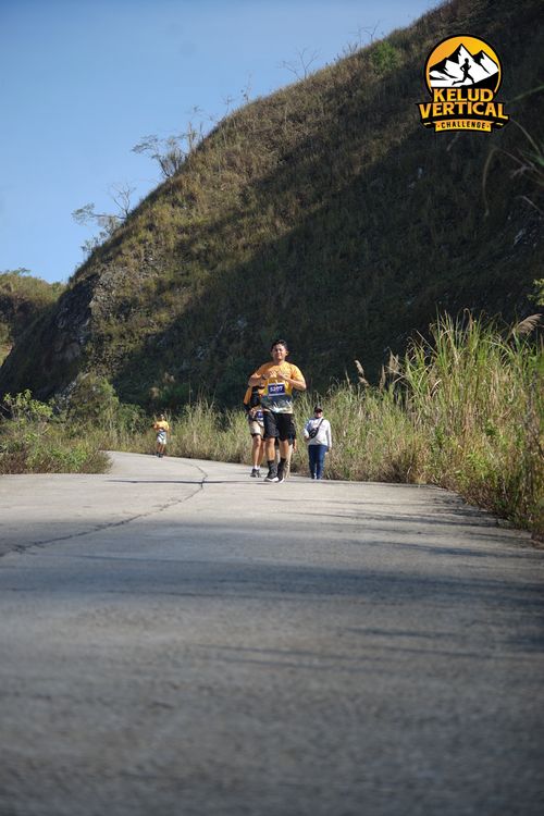 Race photo from Kelud Vertical Challenge 2024
