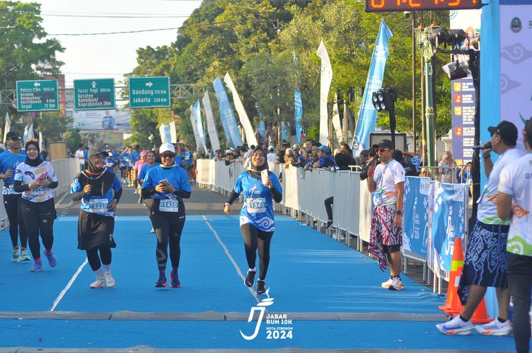 Race photo from Jabar Run 10K 2024