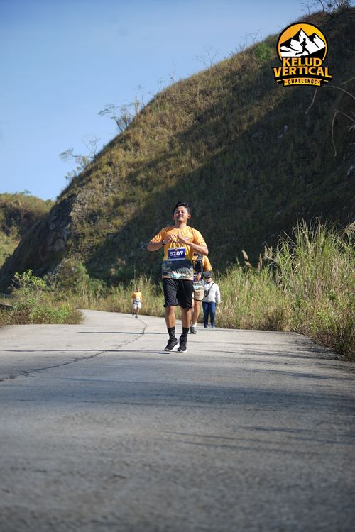 Race photo from Kelud Vertical Challenge 2024
