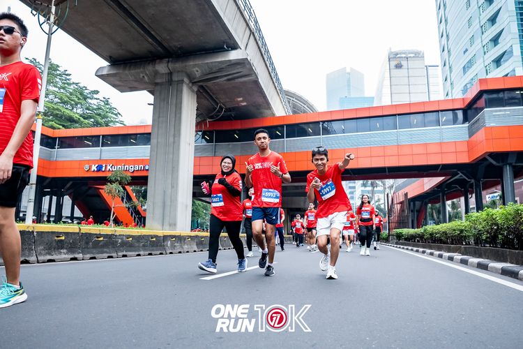 Race photo from ONE RUN 10K 2025