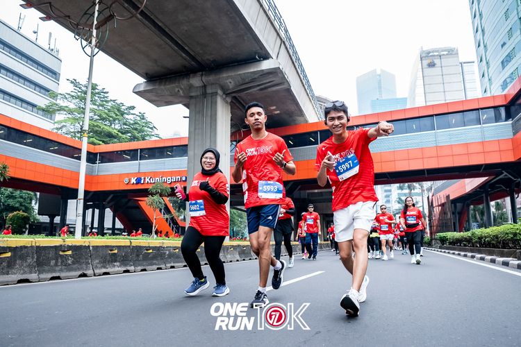 Race photo from ONE RUN 10K 2025