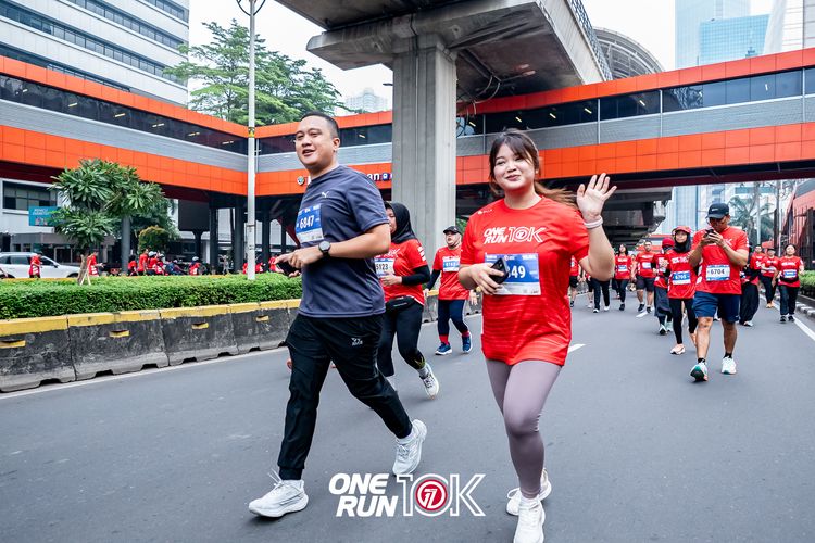 Race photo from ONE RUN 10K 2025