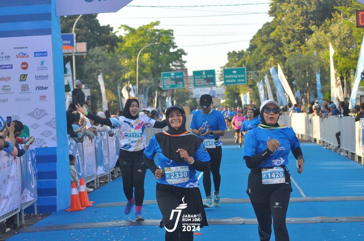 Race photo from Jabar Run 10K 2024
