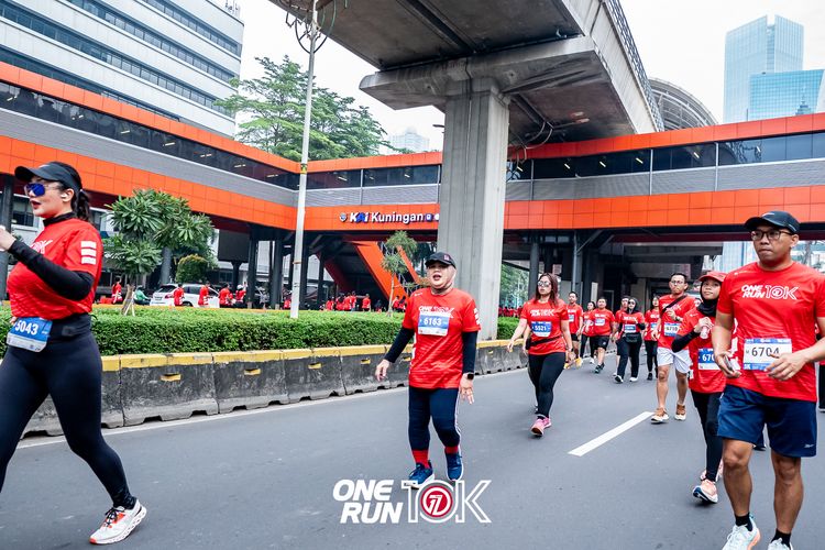 Race photo from ONE RUN 10K 2025