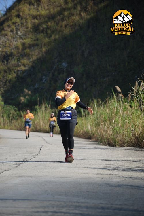 Race photo from Kelud Vertical Challenge 2024