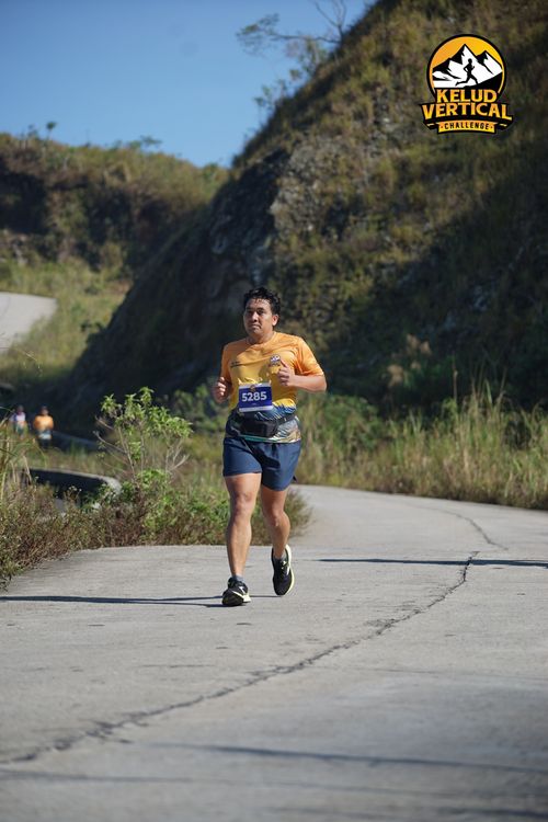 Race photo from Kelud Vertical Challenge 2024