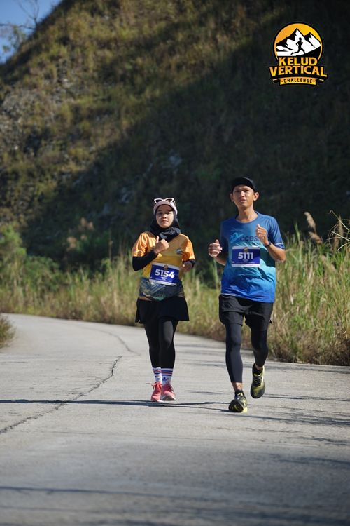 Race photo from Kelud Vertical Challenge 2024