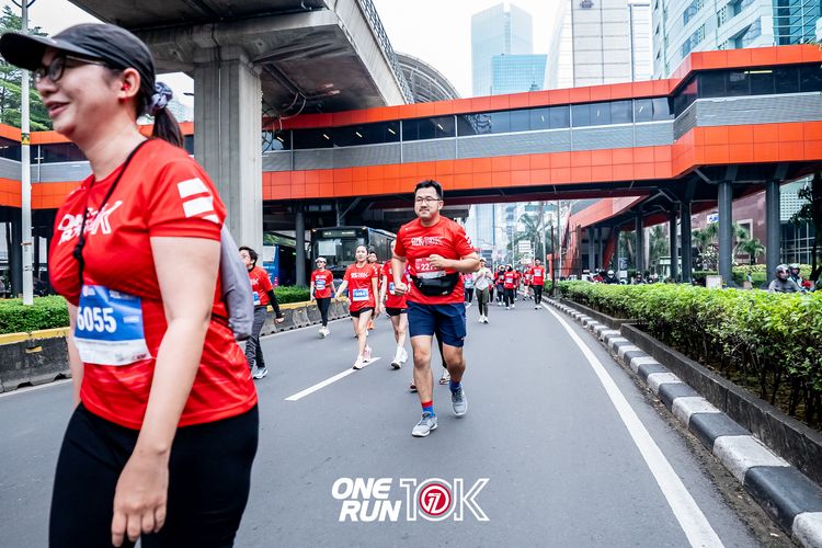 Race photo from ONE RUN 10K 2025