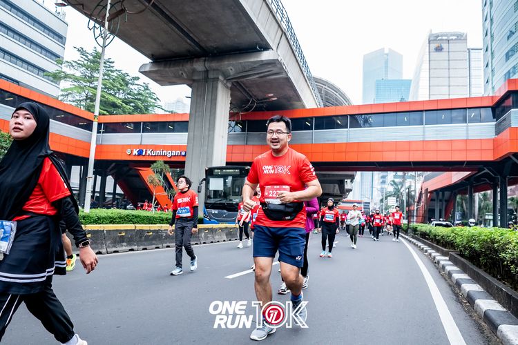 Race photo from ONE RUN 10K 2025