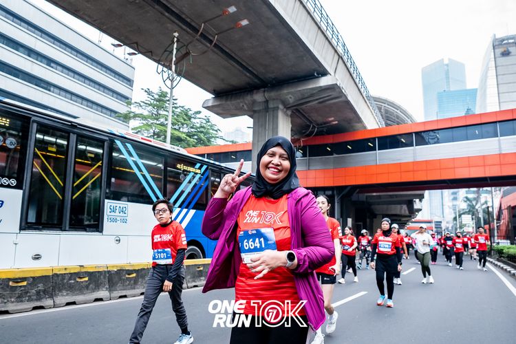 Race photo from ONE RUN 10K 2025