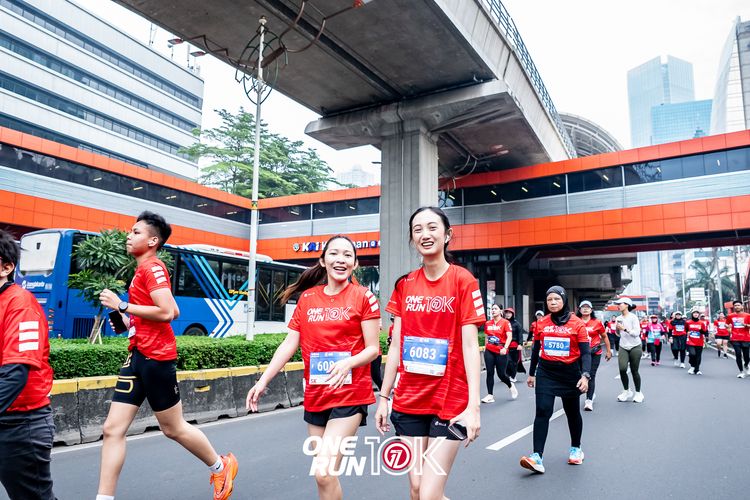 Race photo from ONE RUN 10K 2025