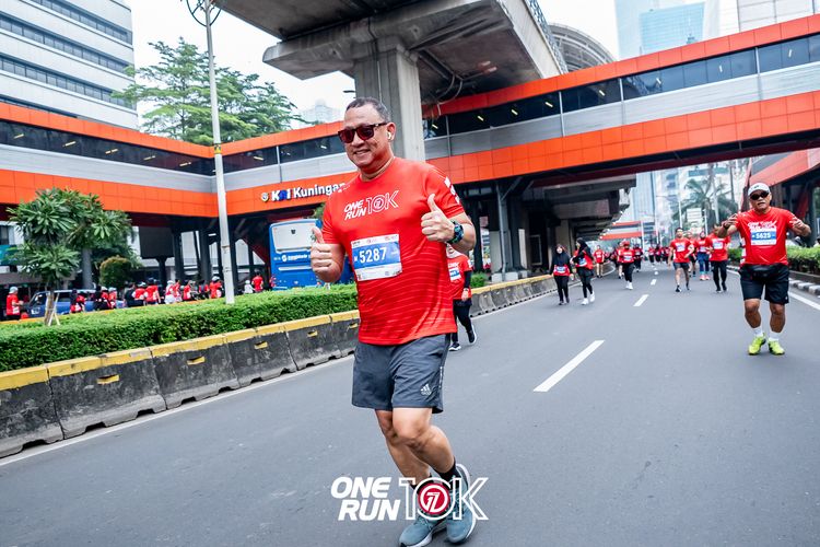 Race photo from ONE RUN 10K 2025