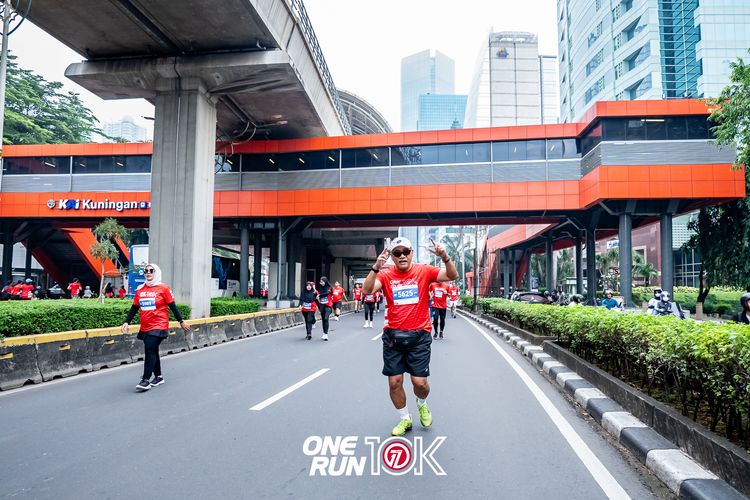 Race photo from ONE RUN 10K 2025