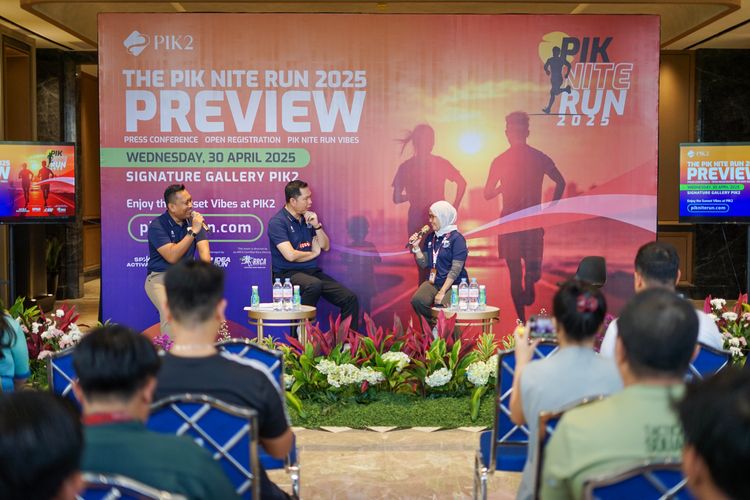 Race photo from PIK NITE RUN VIBES