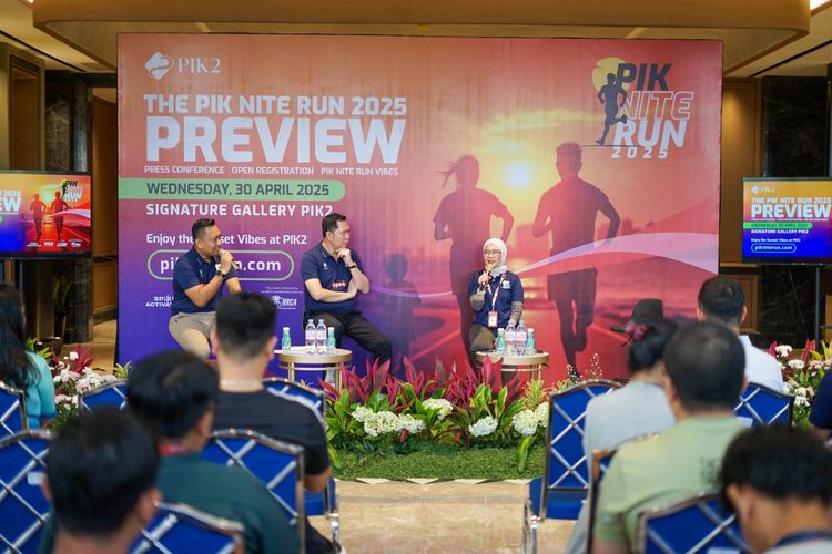 Race photo from PIK NITE RUN VIBES