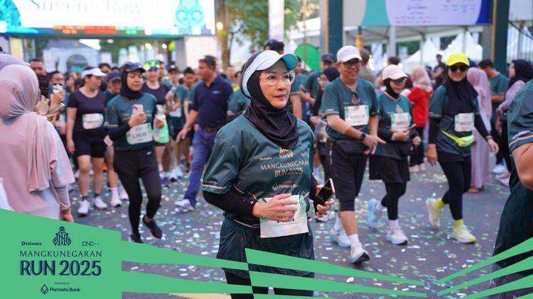 Race photo from Mangkunegaran Run 2025