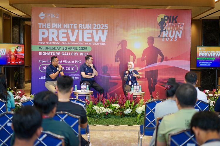 Race photo from PIK NITE RUN VIBES