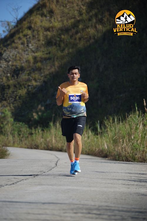 Race photo from Kelud Vertical Challenge 2024