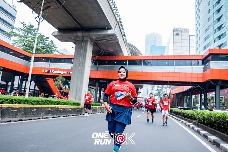 Race photo from ONE RUN 10K 2025