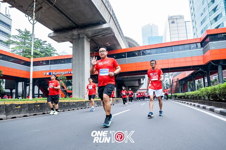 Race photo from ONE RUN 10K 2025