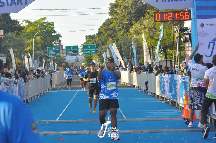 Race photo from Jabar Run 10K 2024