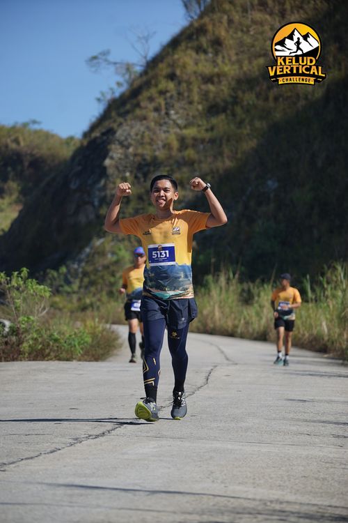 Race photo from Kelud Vertical Challenge 2024